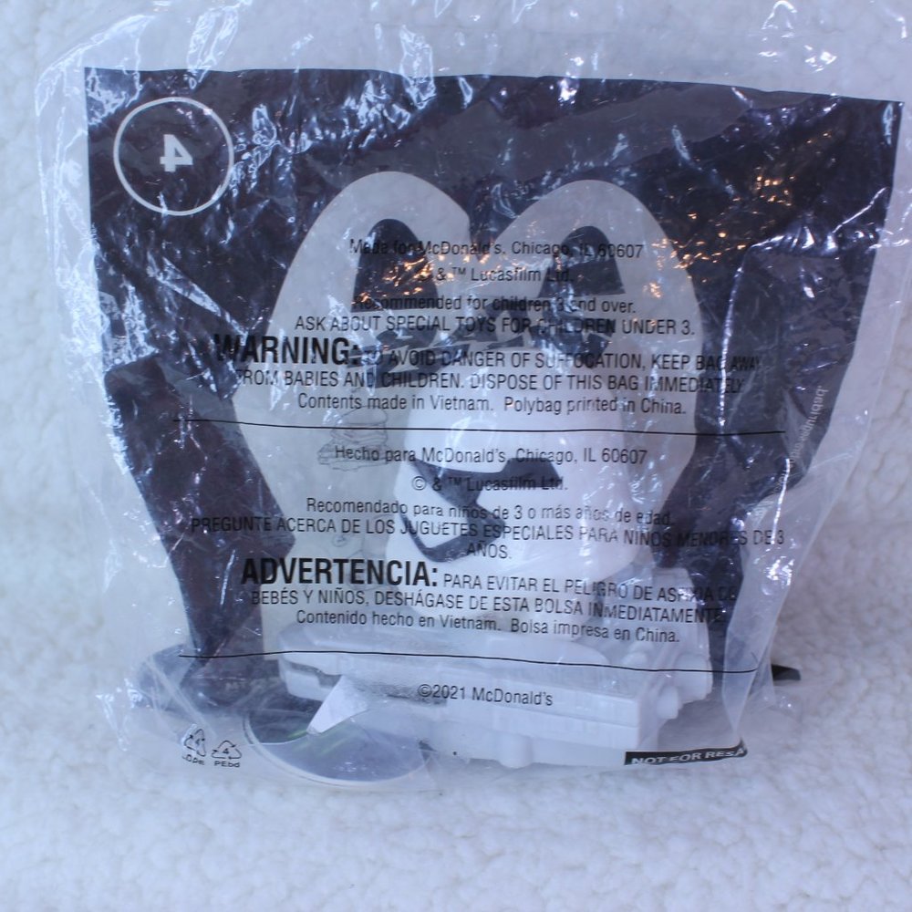 DISNEY STAR WARS #4 FIRST ORDER STORMTROOPER JEDI‎ DISC LAUNCHER - NIP - Picture 4 of 5